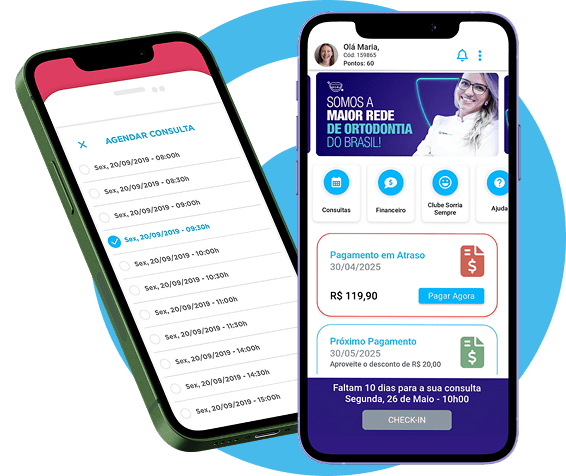 Início 18 aplicativo celular